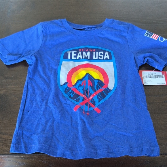 Team USA Kids Blue T-Shirt 4 T - Picture 1 of 3